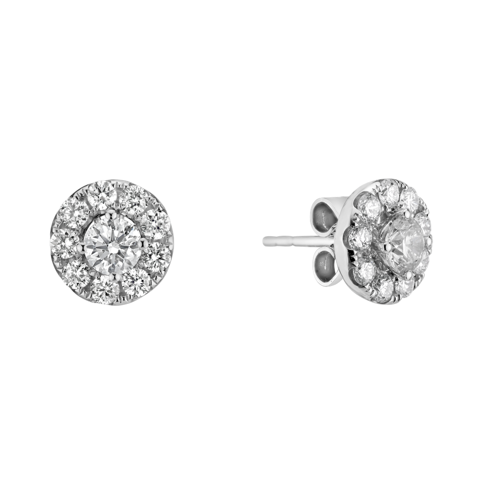 Náušnice s diamantmi Zephaniah