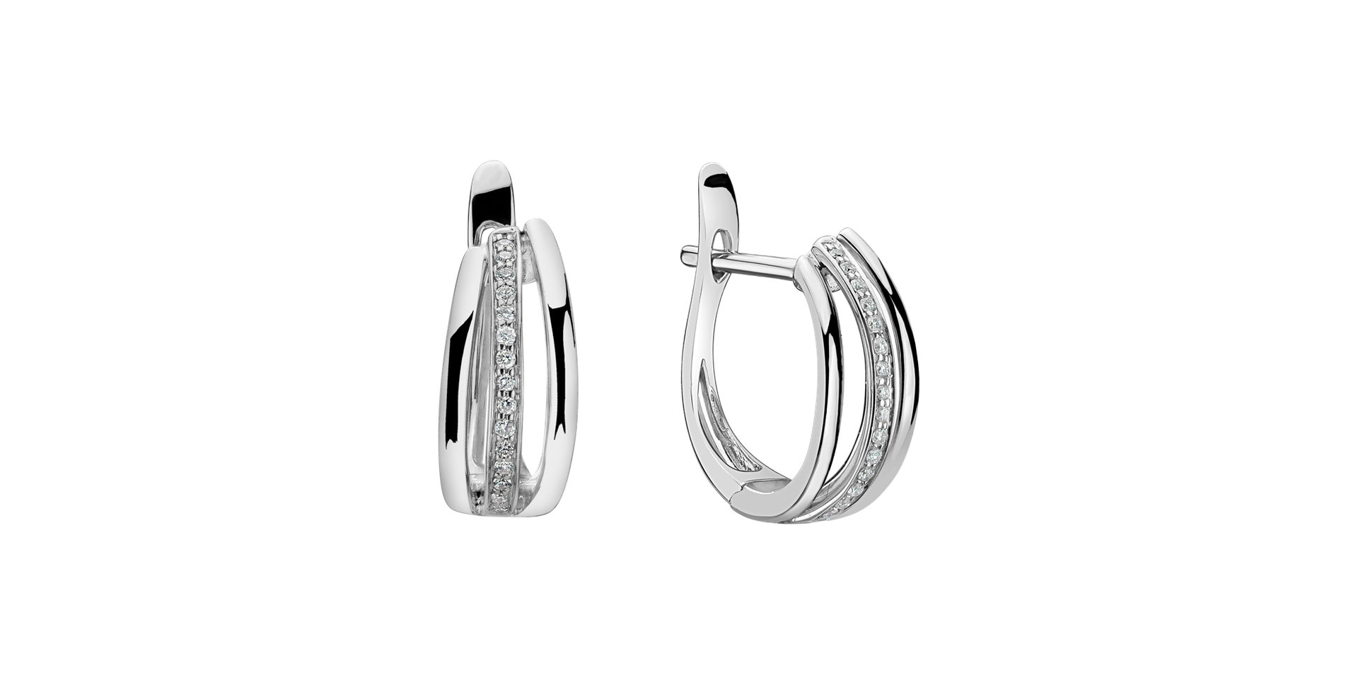 Náušnice s diamantmi Vanessa