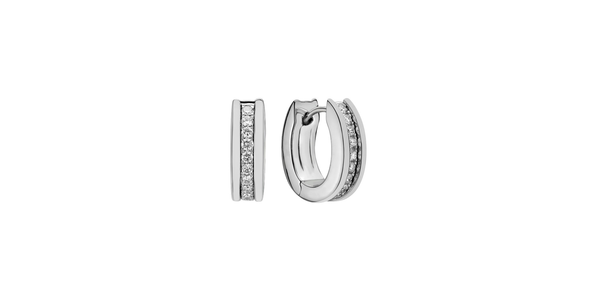 Náušnice s diamantmi Ray of Light