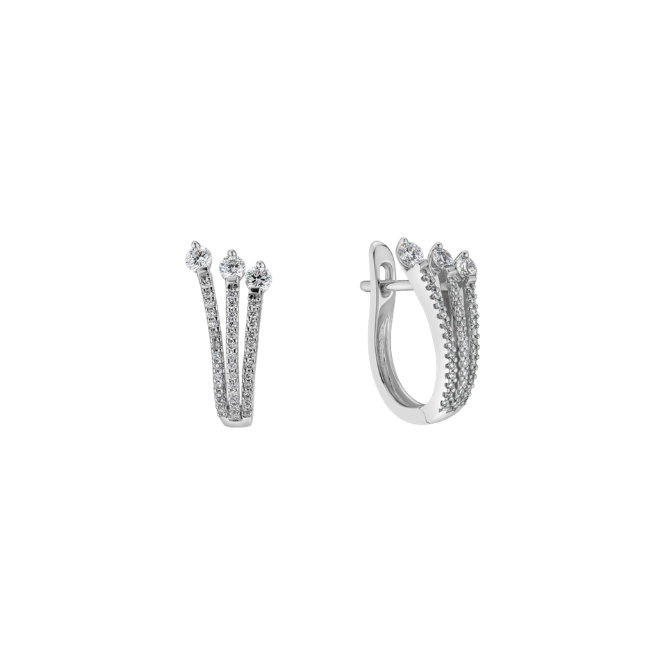 Náušnice s diamantmi Dream Secret