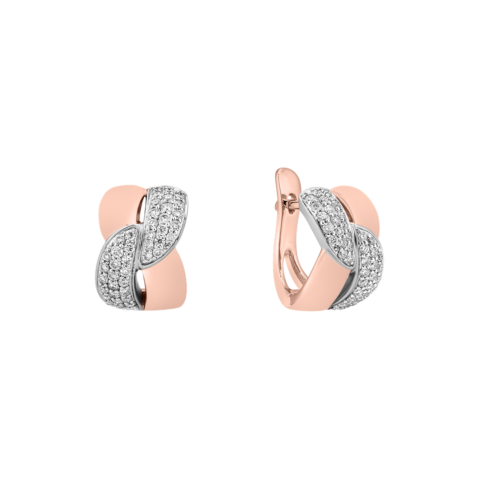 Náušnice s diamantmi Orion Treasure