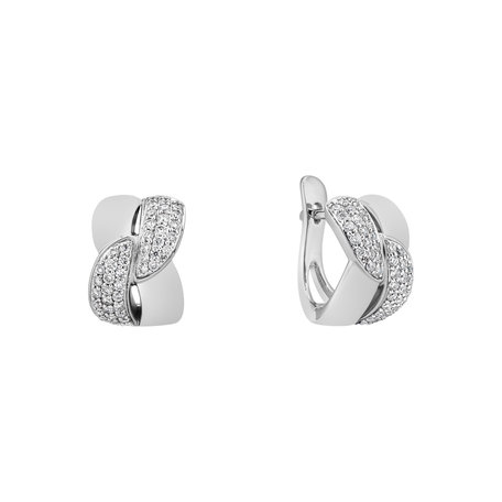Náušnice s diamantmi Orion Treasure