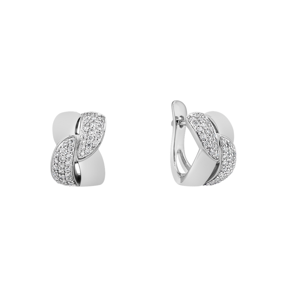 Náušnice s diamantmi Orion Treasure