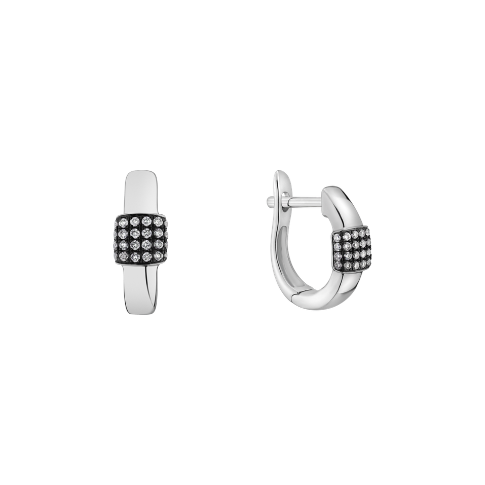 Náušnice s diamantmi Miracle Sparkle