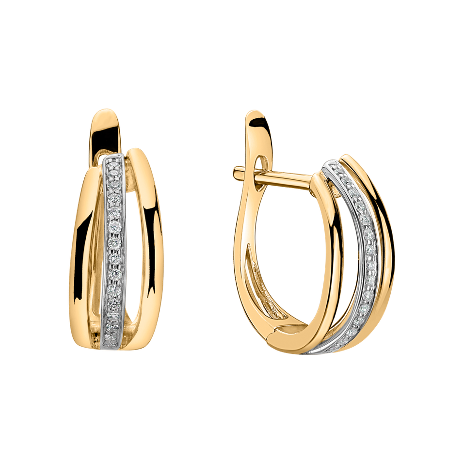 Náušnice s diamantmi Vanessa