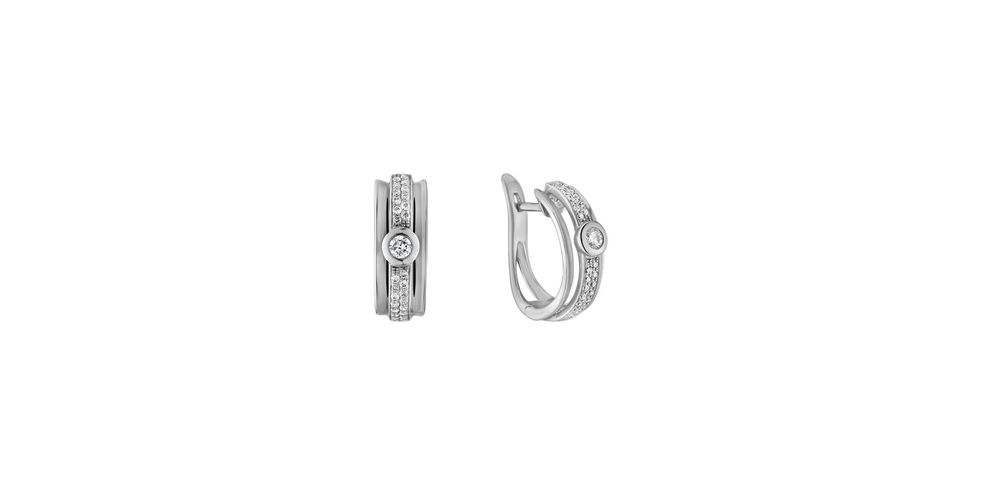 Náušnice s diamantmi Fairytale Sparkle