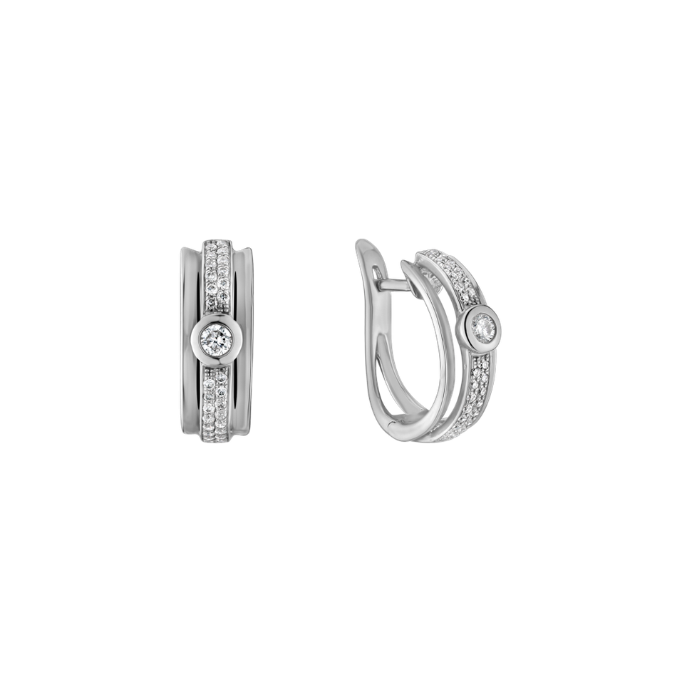 Náušnice s diamantmi Fairytale Sparkle