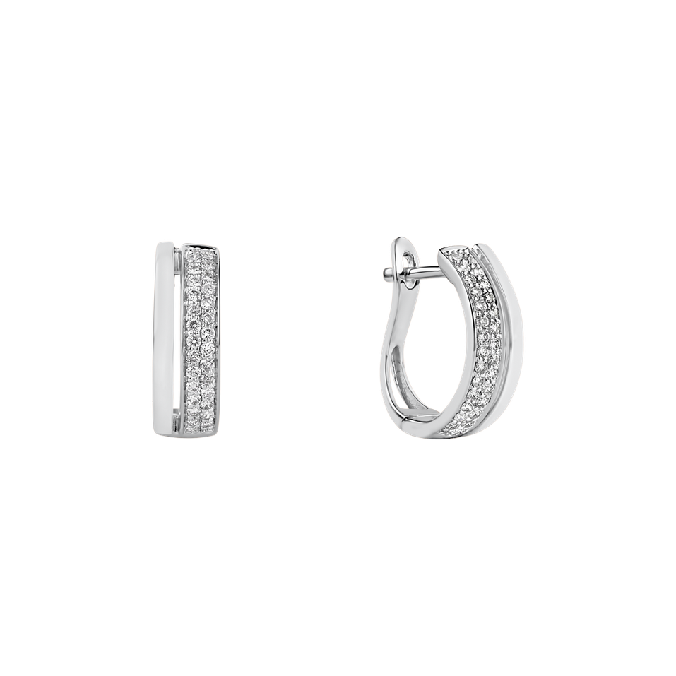 Náušnice s diamantmi Moonlight Spirit