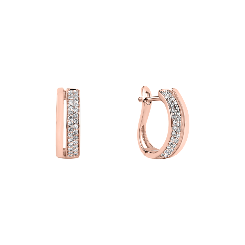 Náušnice s diamantmi Moonlight Spirit