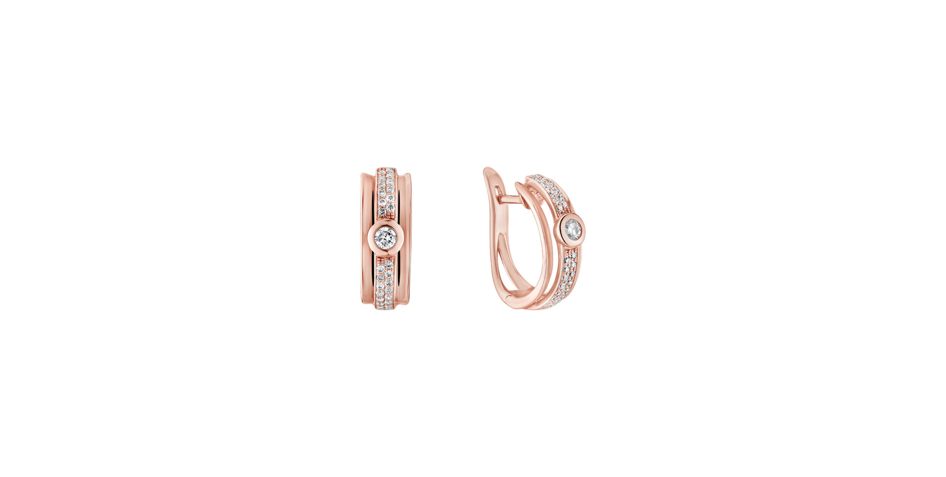 Náušnice s diamantmi Fairytale Sparkle