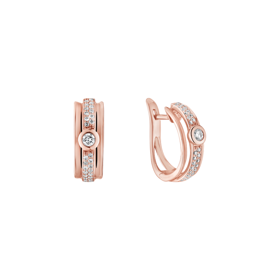 Náušnice s diamantmi Fairytale Sparkle