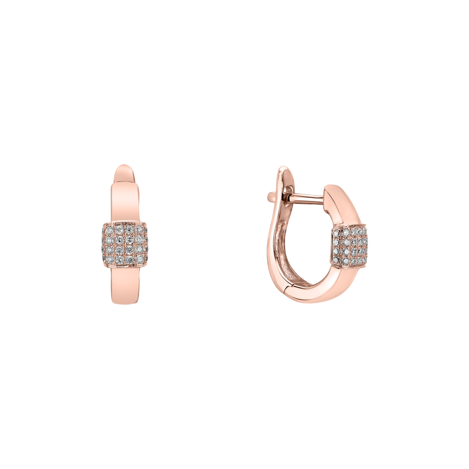 Náušnice s diamantmi Miracle Sparkle