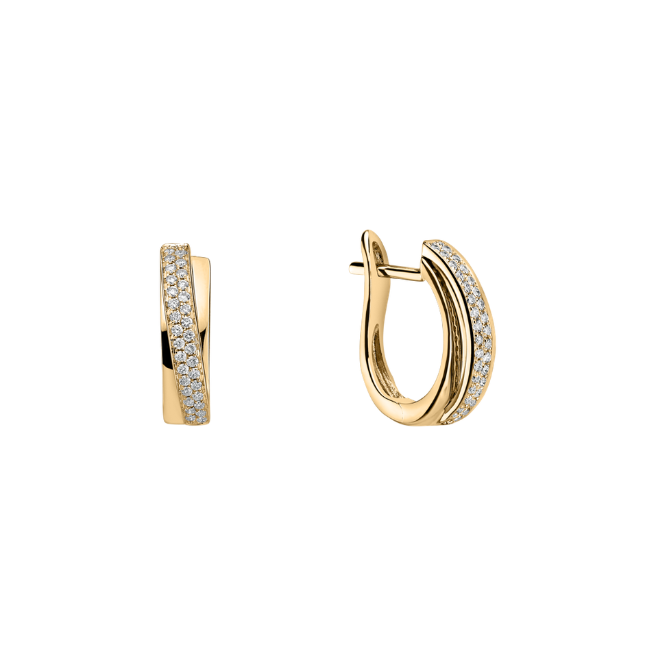 Náušnice s diamantmi Heaven Pleasure