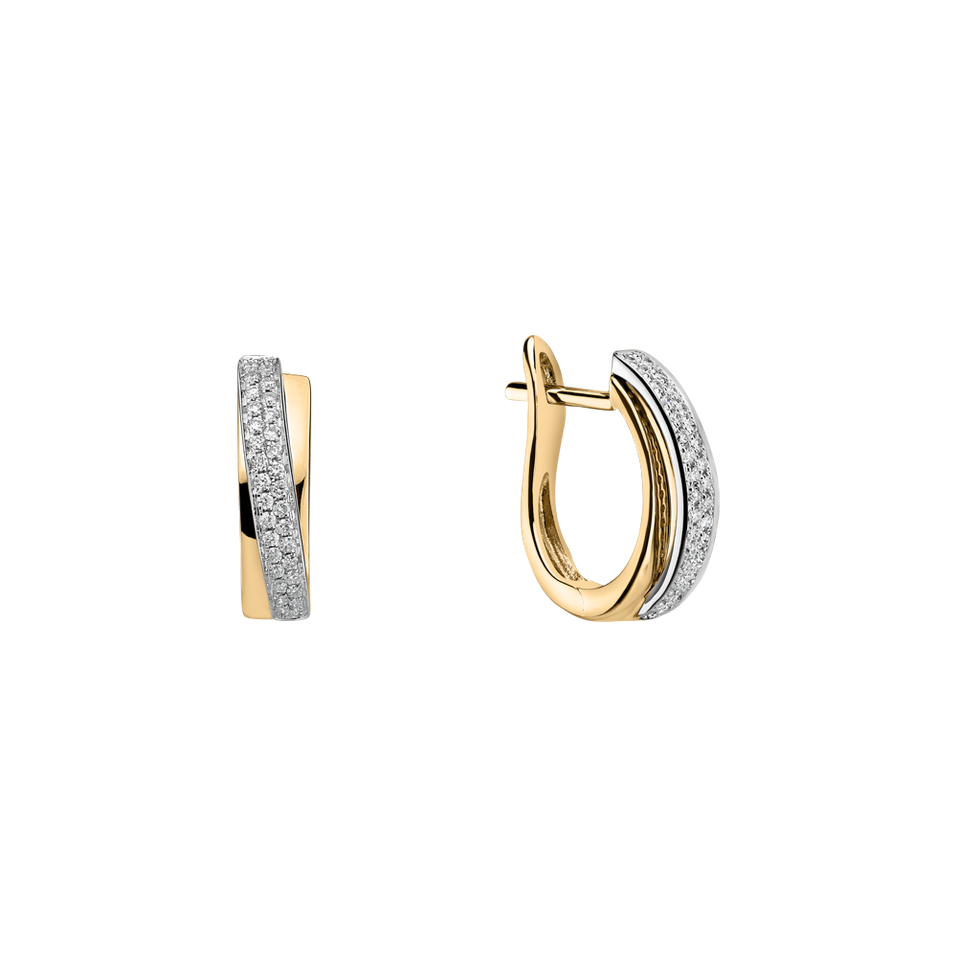 Náušnice s diamantmi Heaven Pleasure