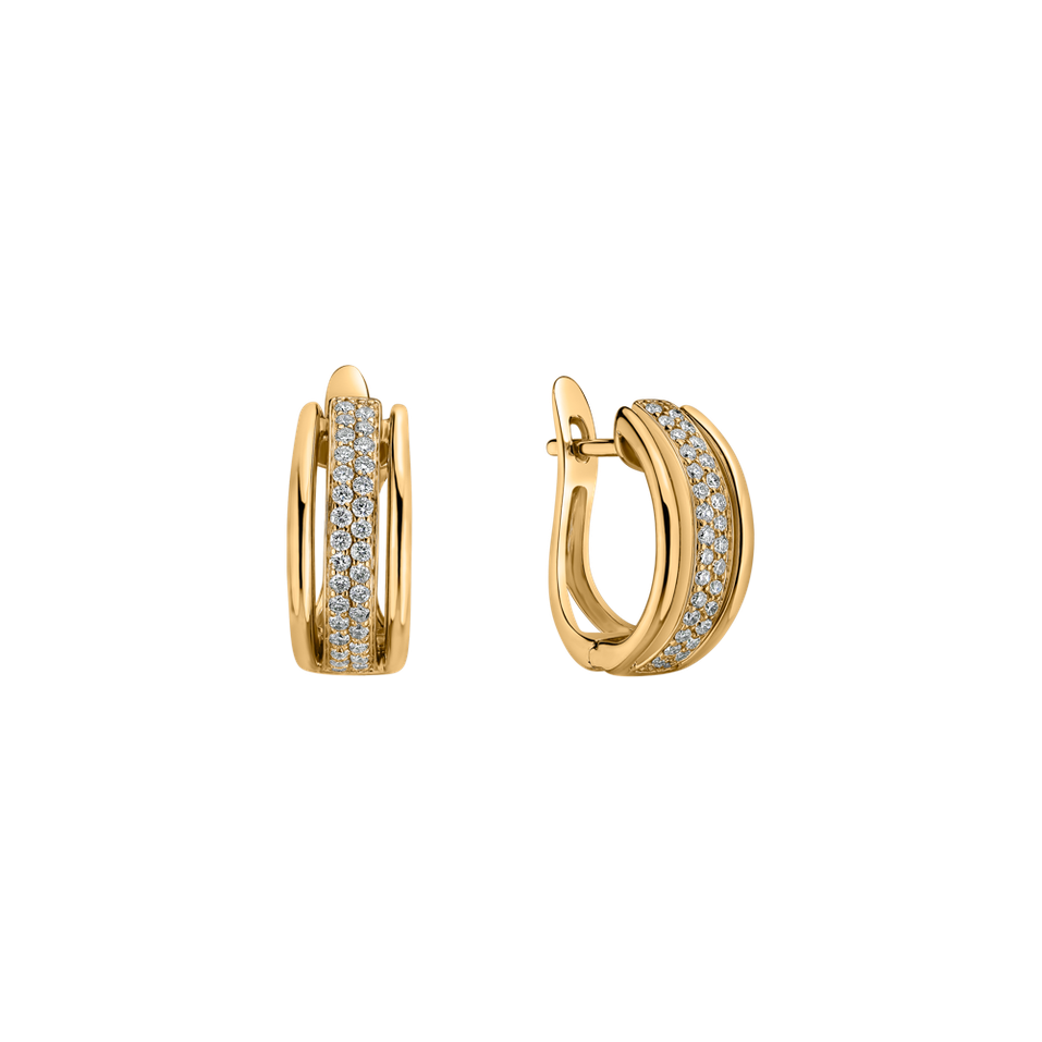 Náušnice s diamantmi Daylight Glory