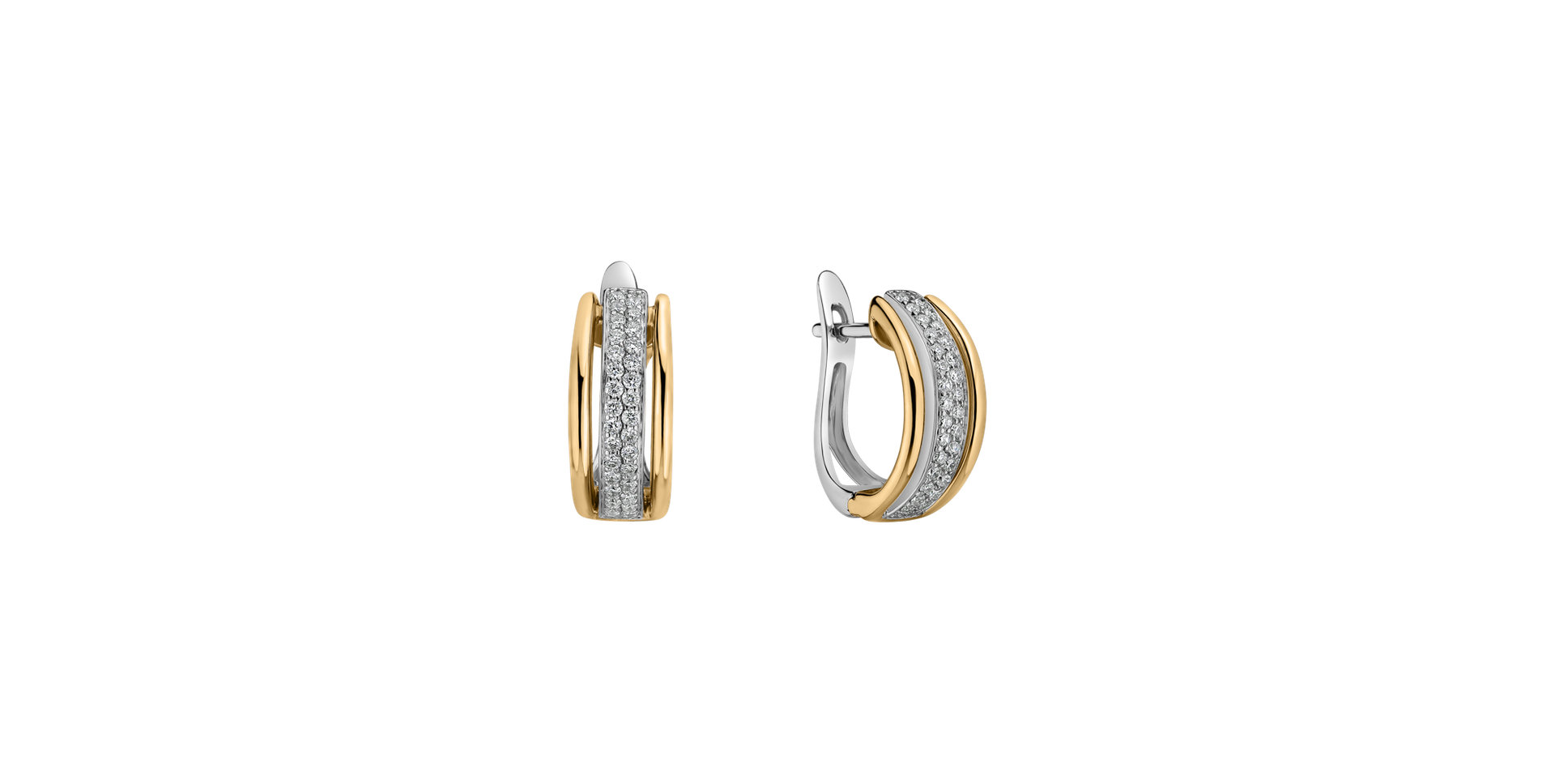 Náušnice s diamantmi Daylight Glory