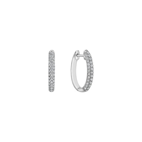 Náušnice s diamantmi Grandiose Dew