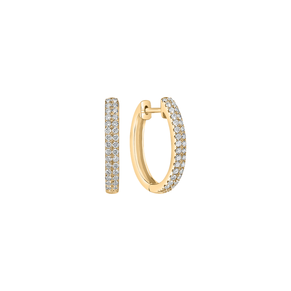 Náušnice s diamantmi Seductive Desire