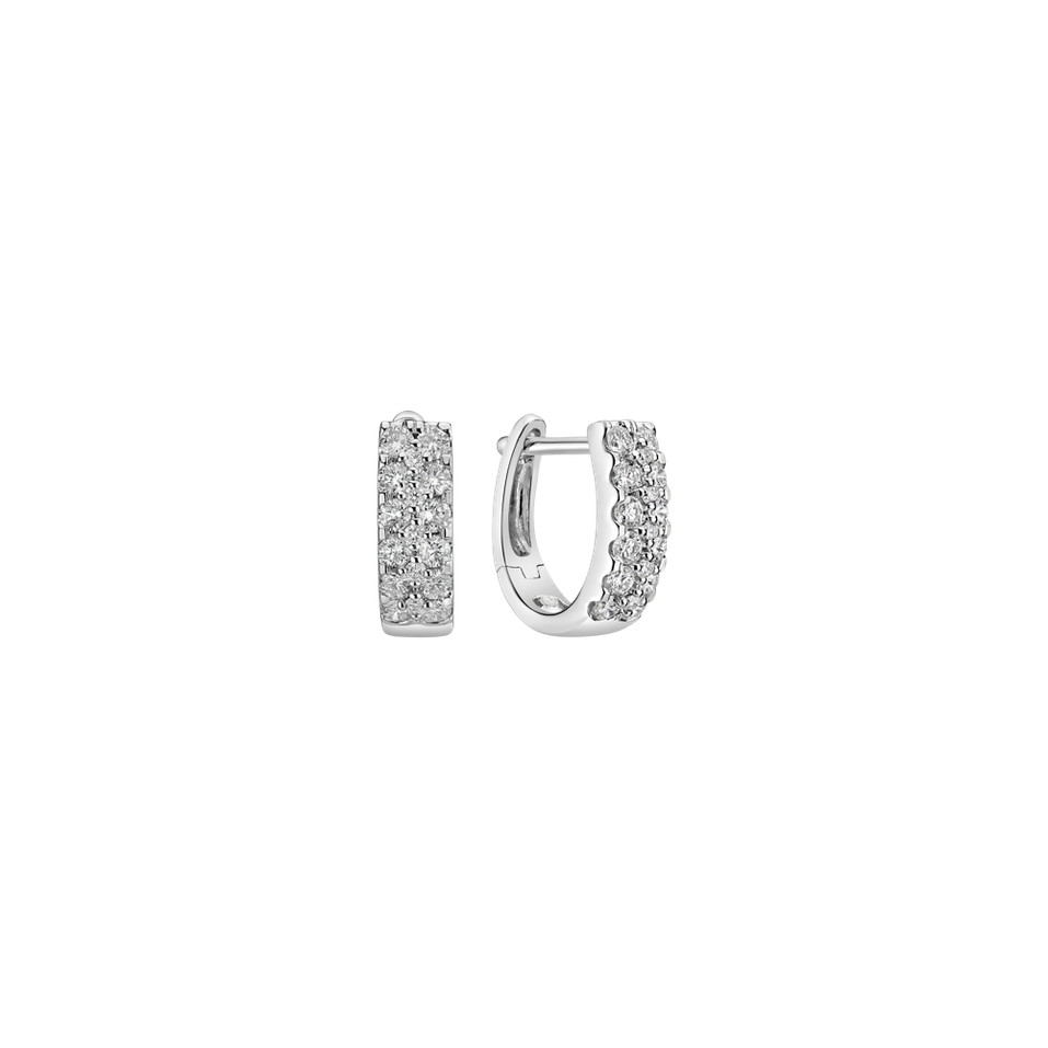 Náušnice s diamantmi Sky Czarina