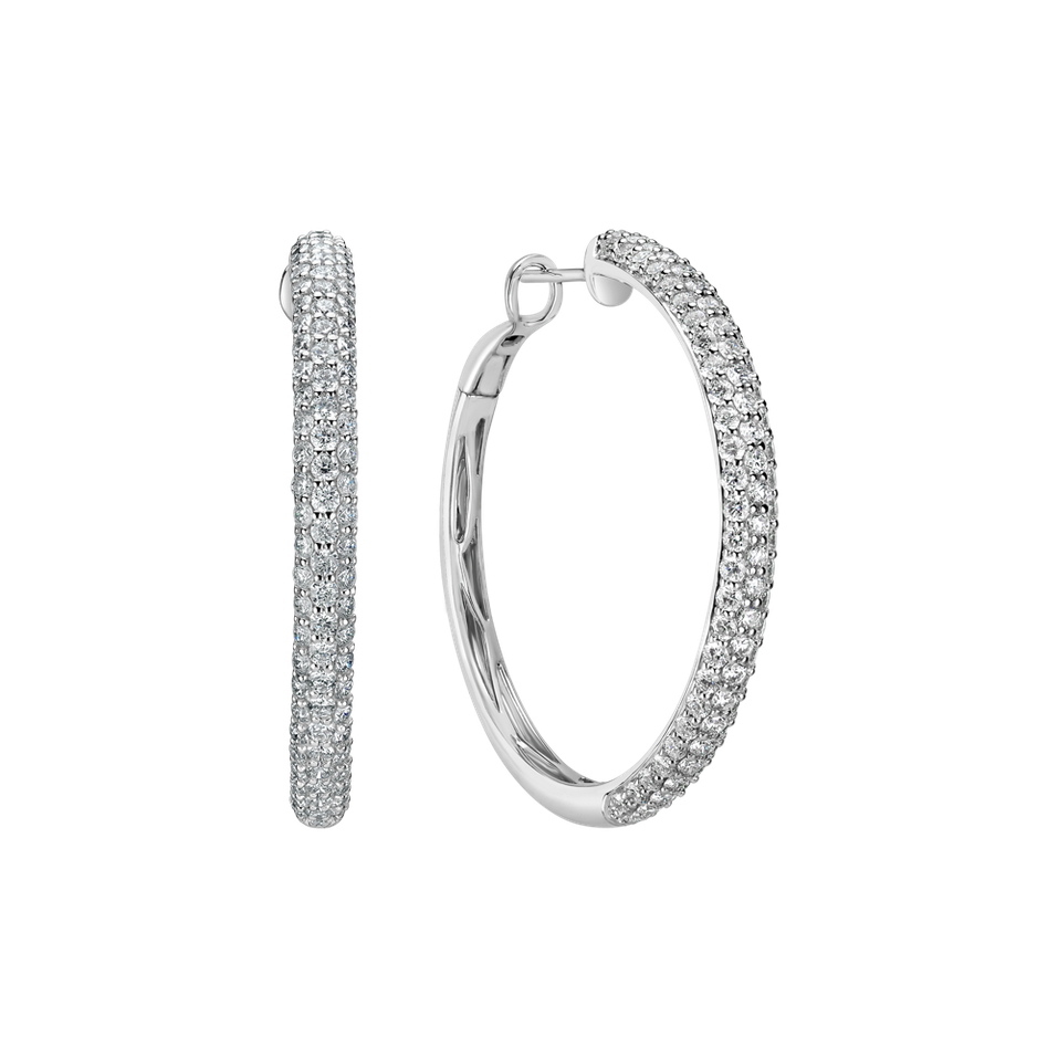 Náušnice s diamantmi Shine Fantasy