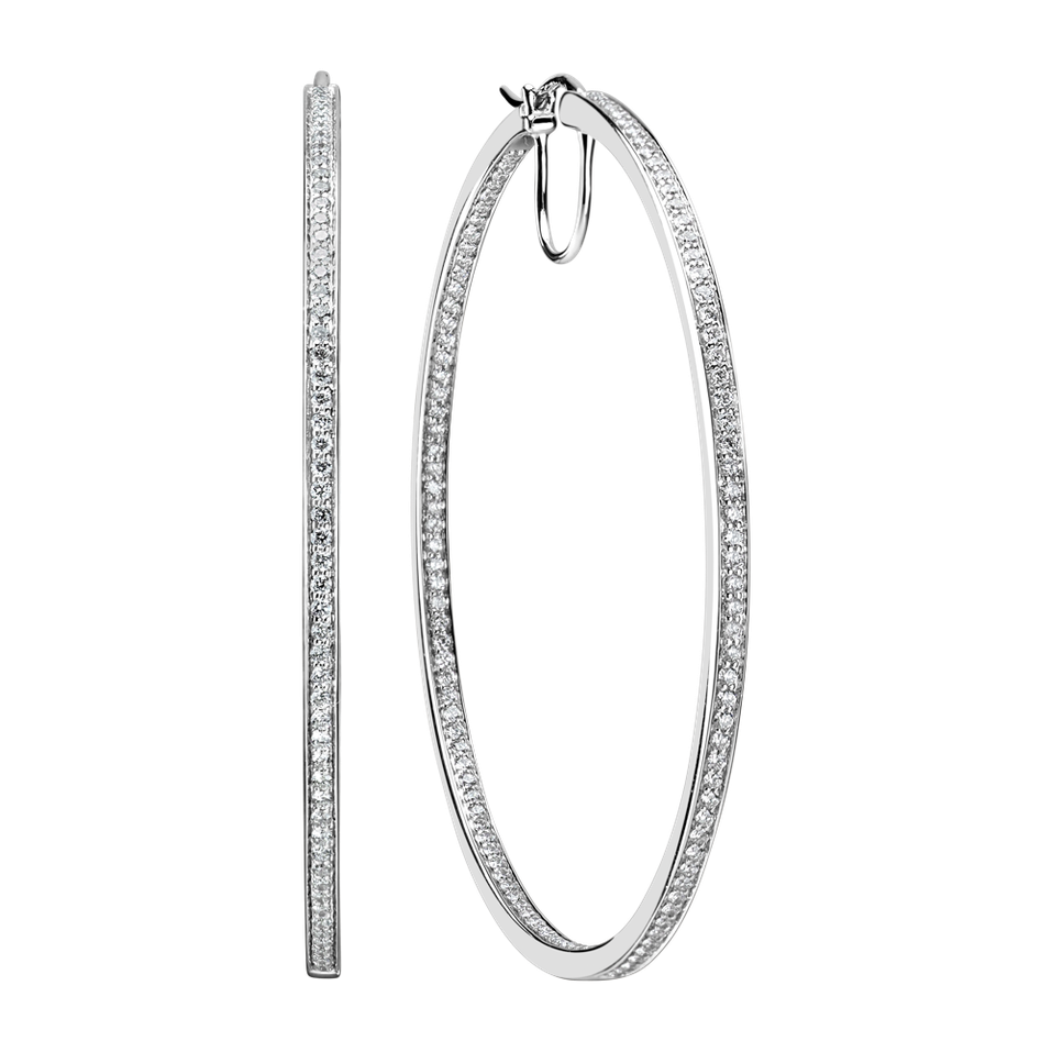 Náušnice s diamantmi Tender Touch