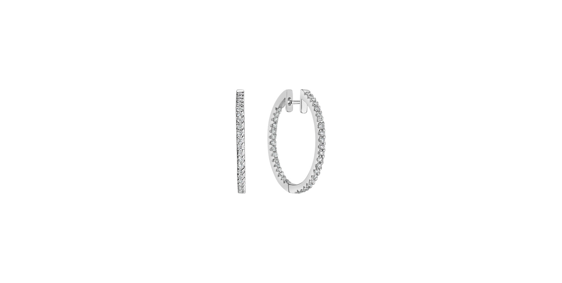 Náušnice s diamantmi Sparkling Beauty