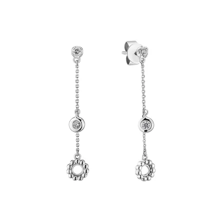 Náušnice s diamantmi Regal Reverie