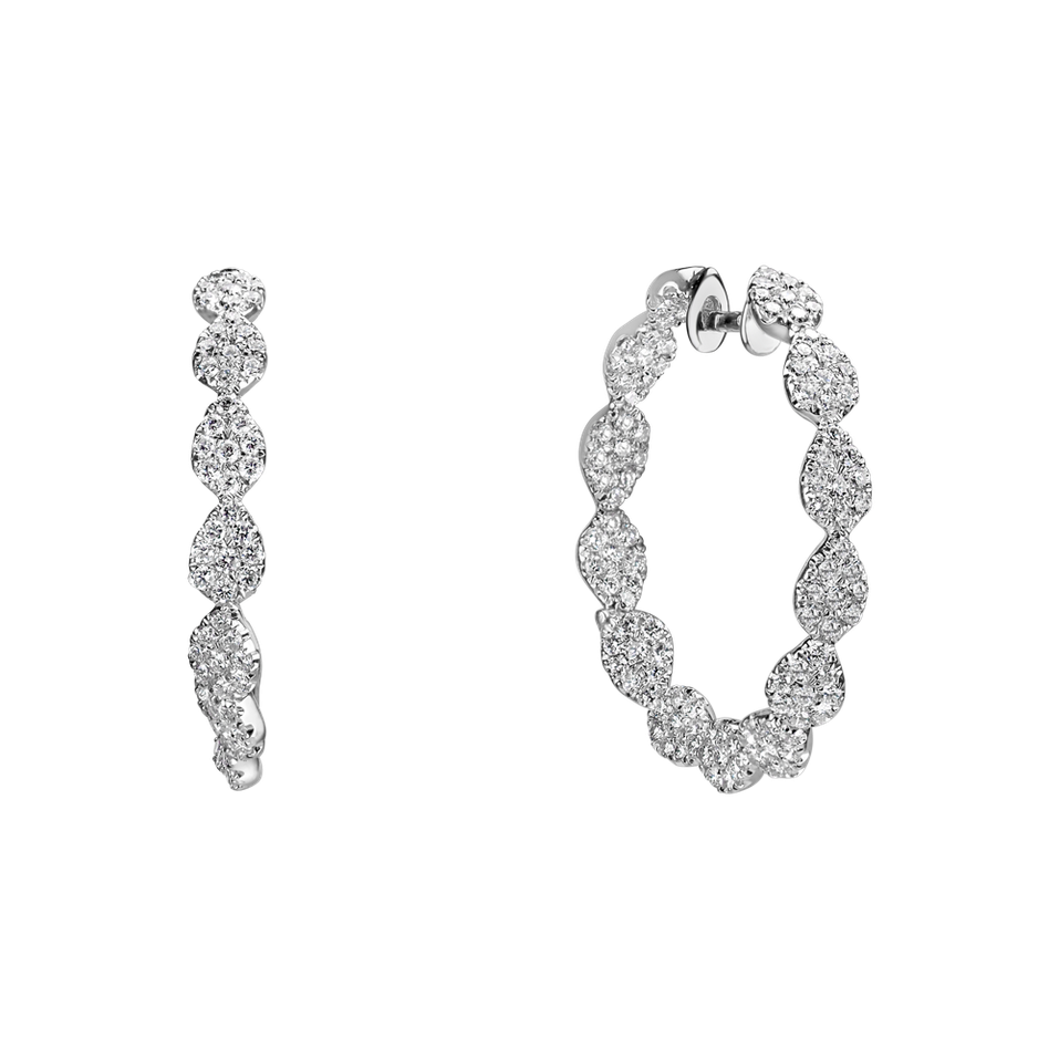 Náušnice s diamantmi Amazing Shape