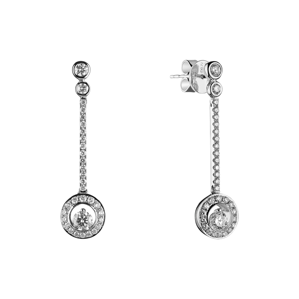 Náušnice s diamantmi Always Fantasy