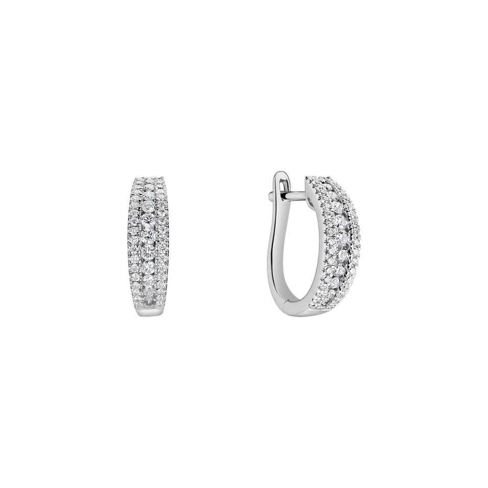 Náušnice s diamantmi Vesper Pleasure