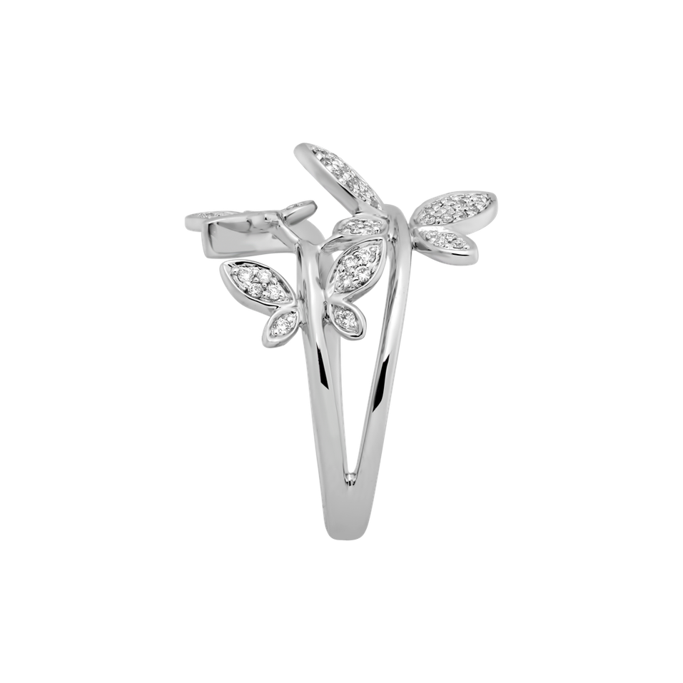 Prsteň s diamantmi Rona