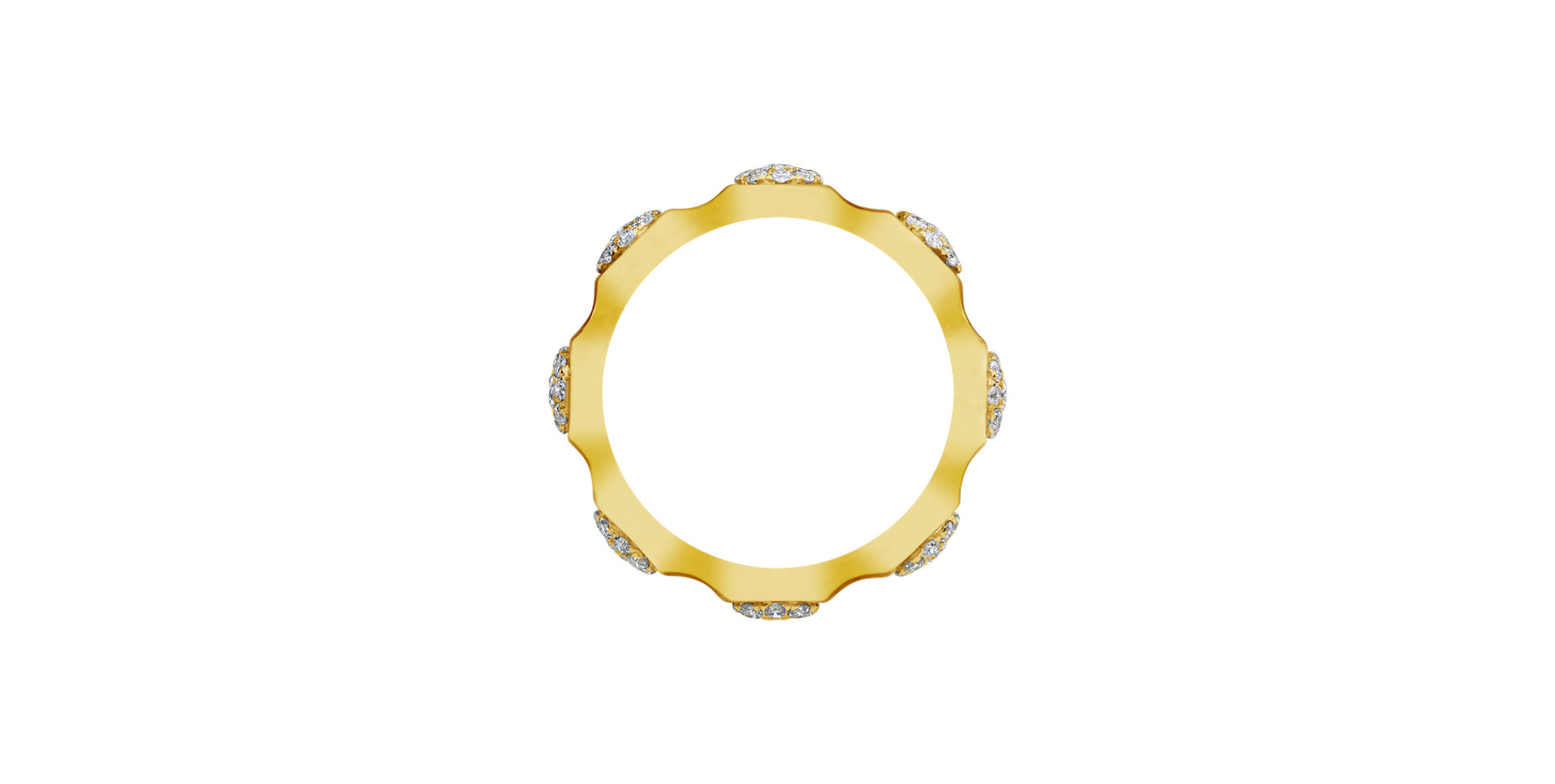 Prsteň s diamantmi Quentin