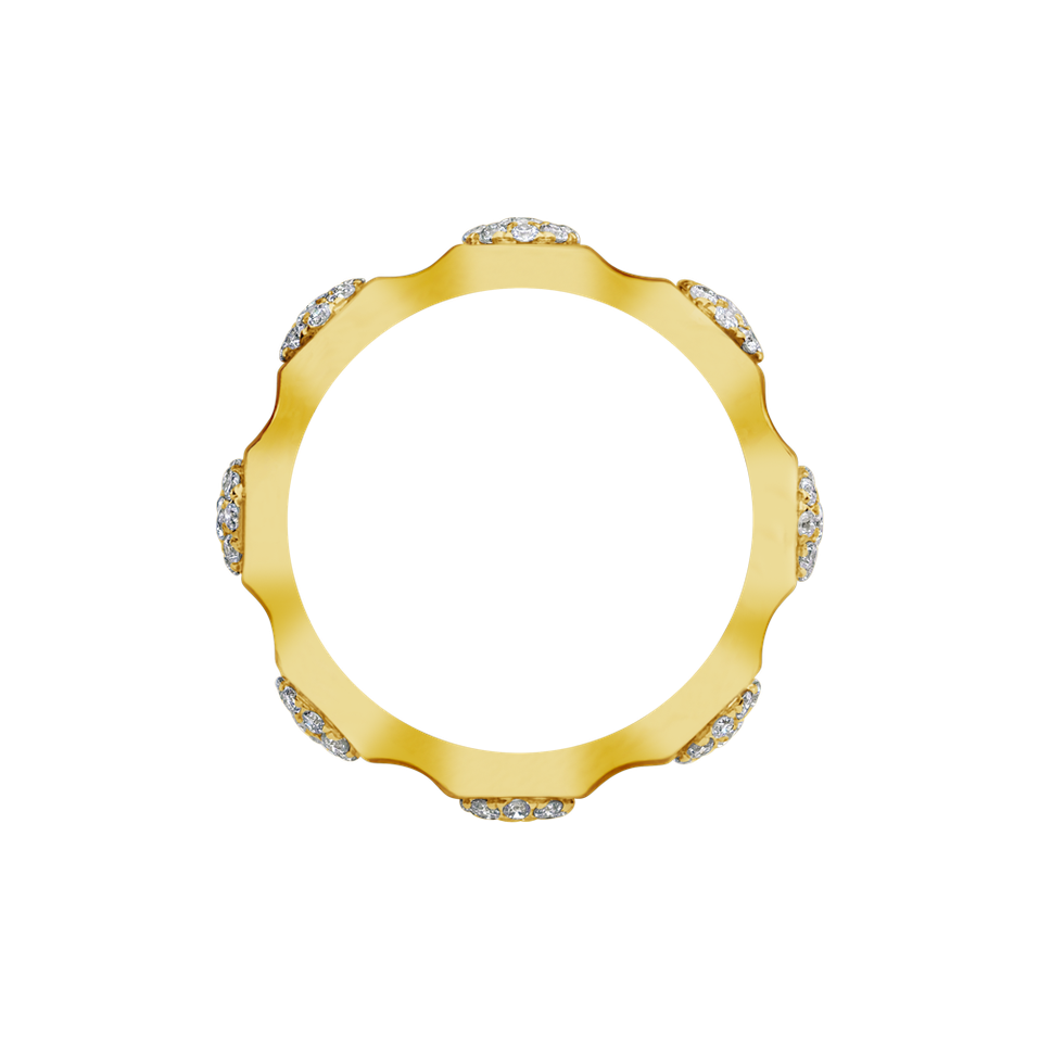 Prsteň s diamantmi Quentin