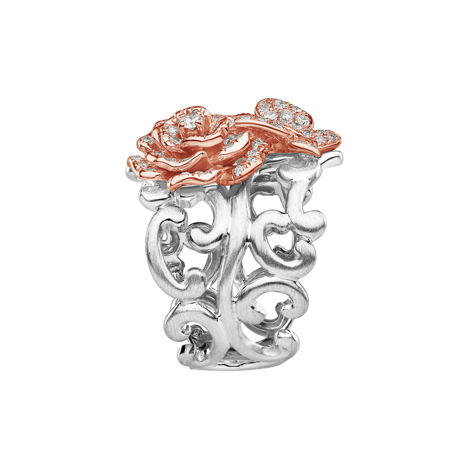 Prsteň s diamantmi Colossal Flower