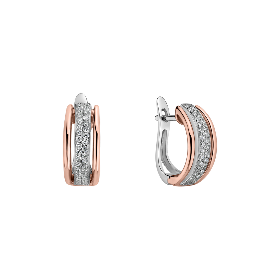 Náušnice s diamantmi Daylight Glory