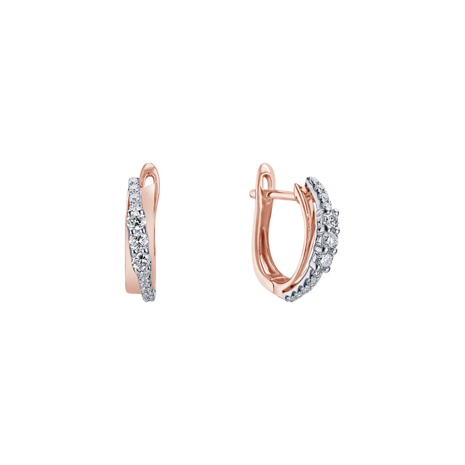 Náušnice s diamantmi Glorious Memory