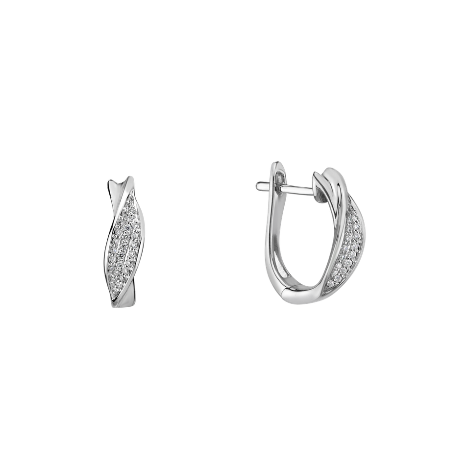 Náušnice s diamantmi Divine Gem