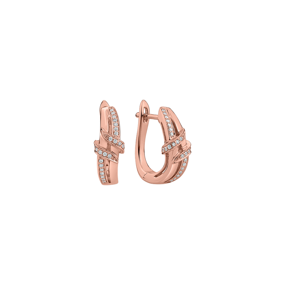 Náušnice s diamantmi Personal Joy