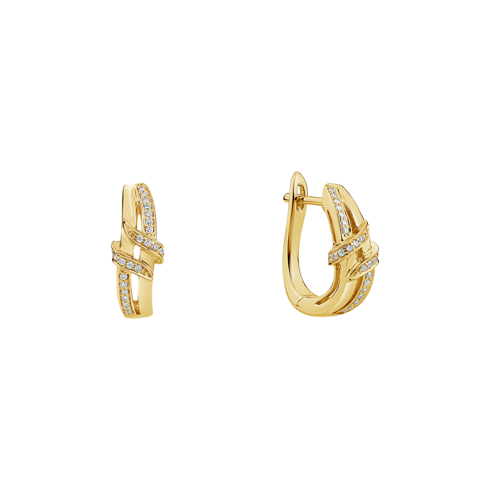 Náušnice s diamantmi Personal Joy