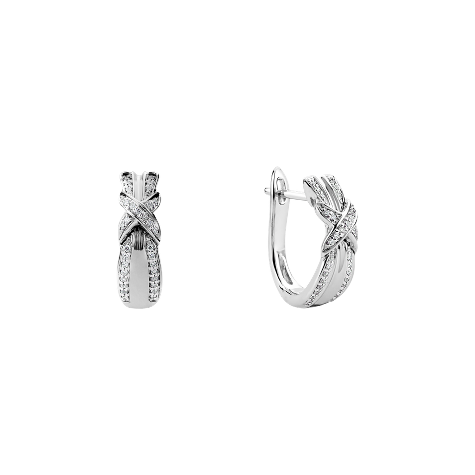 Náušnice s diamantmi Best Wish