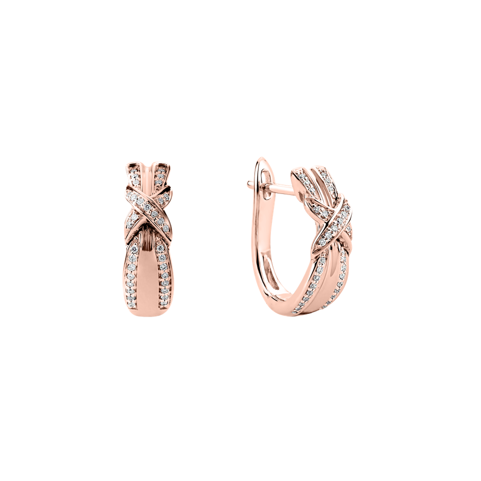 Náušnice s diamantmi Best Wish