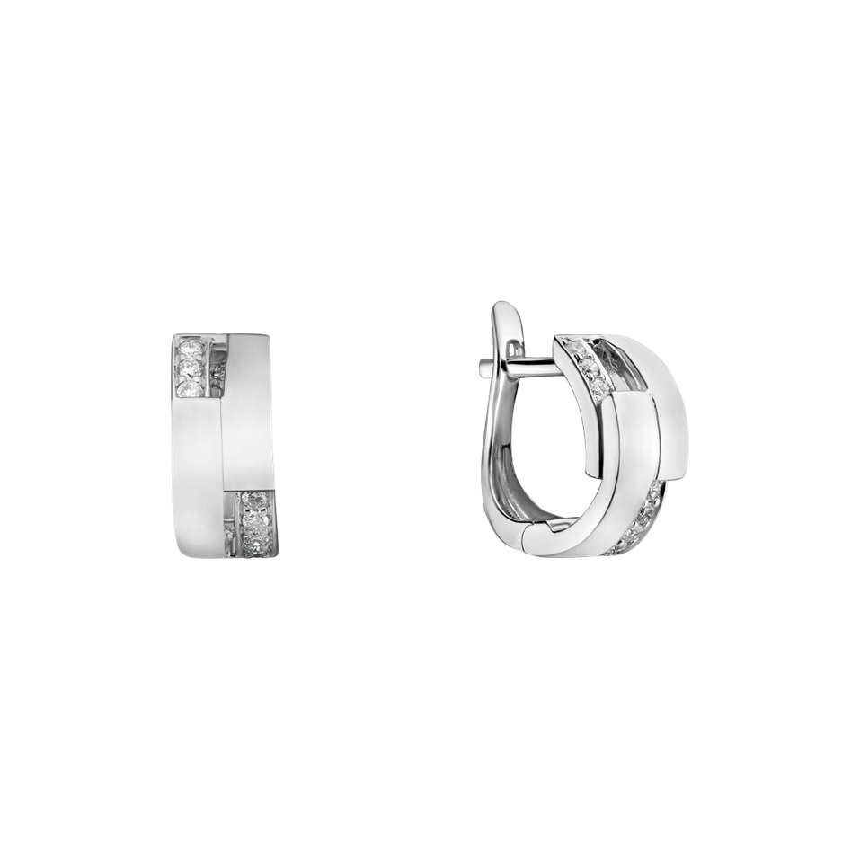 Náušnice s diamantmi Star Opium