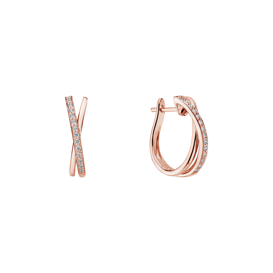 Náušnice s diamantmi Dream Planet