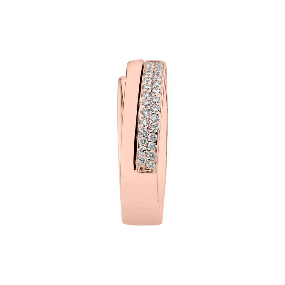 Prsteň s diamantmi Dream Ribbon