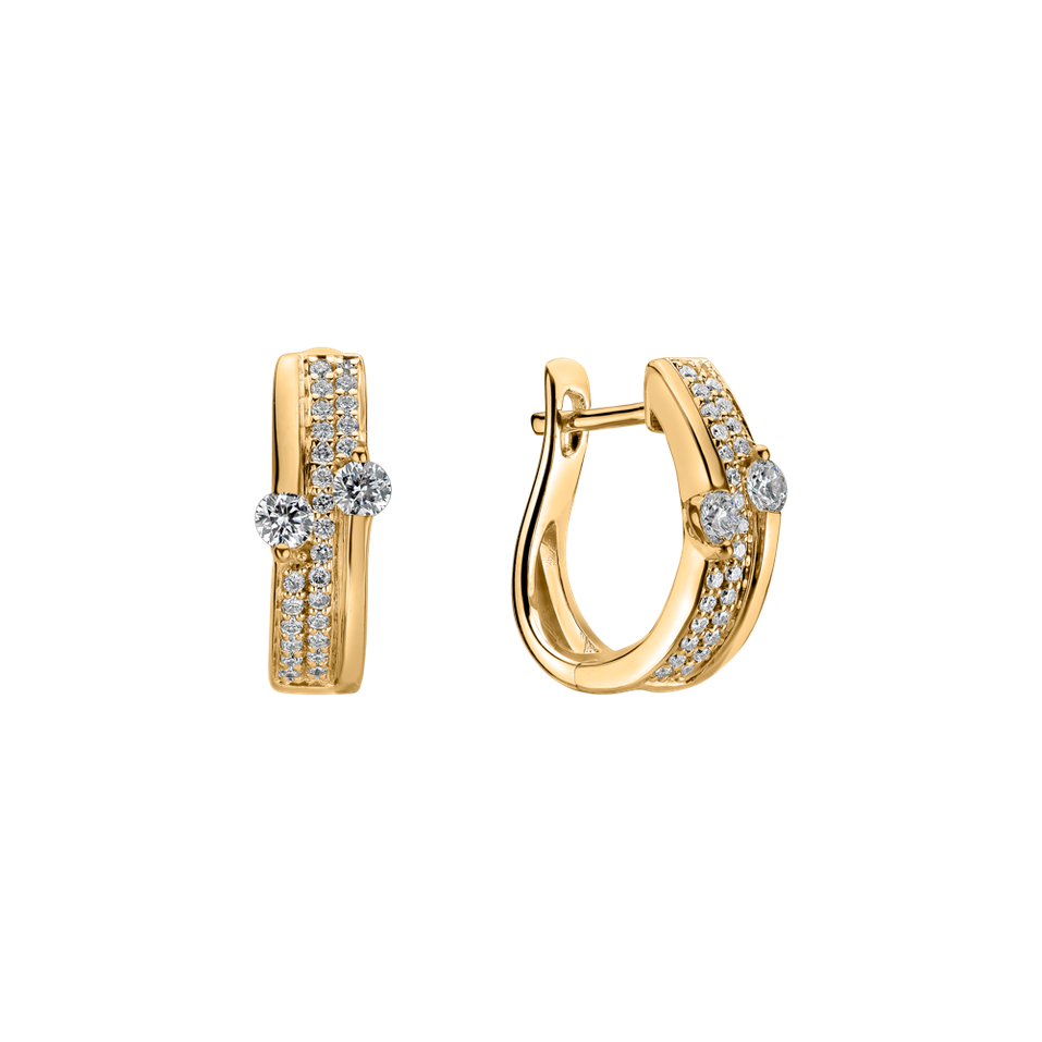 Náušnice s diamantmi Alchemy Essence