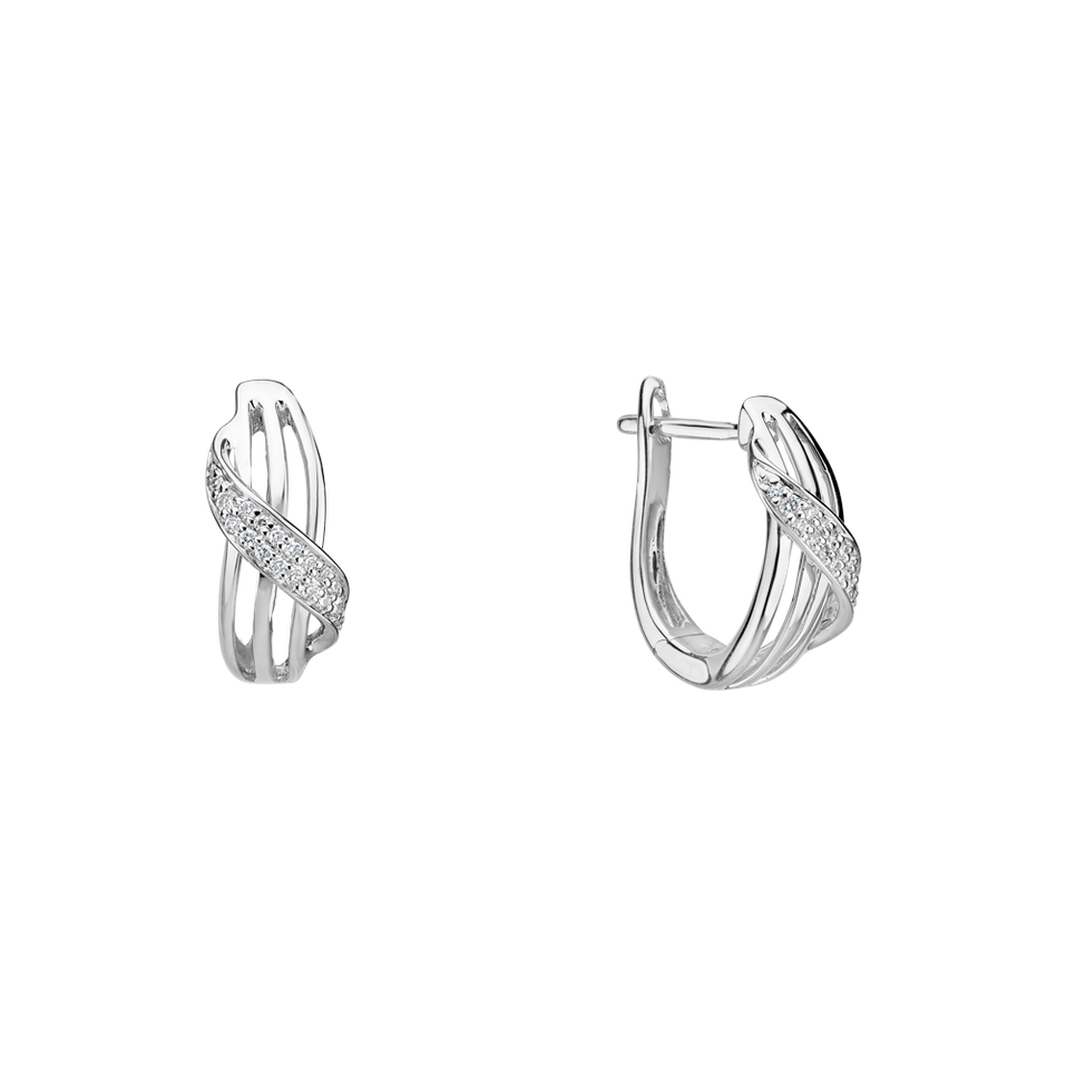 Náušnice s diamantmi Star Essence