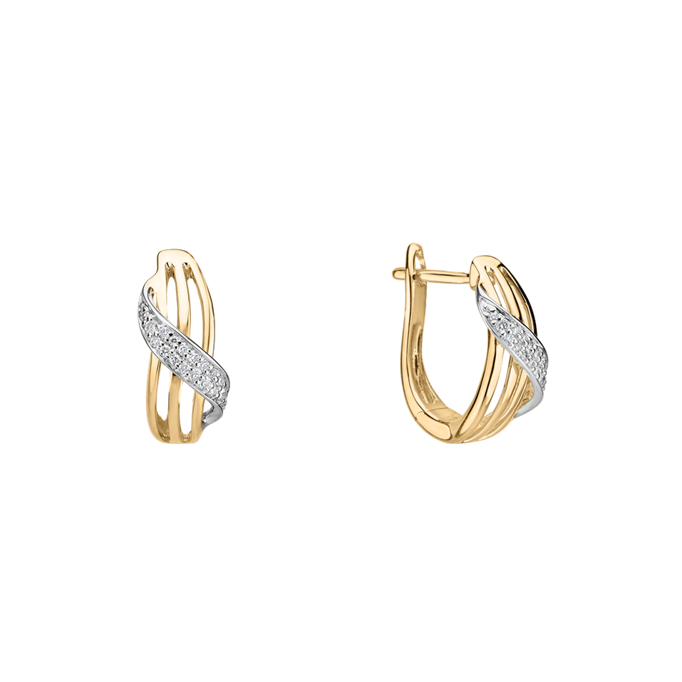 Náušnice s diamantmi Star Essence