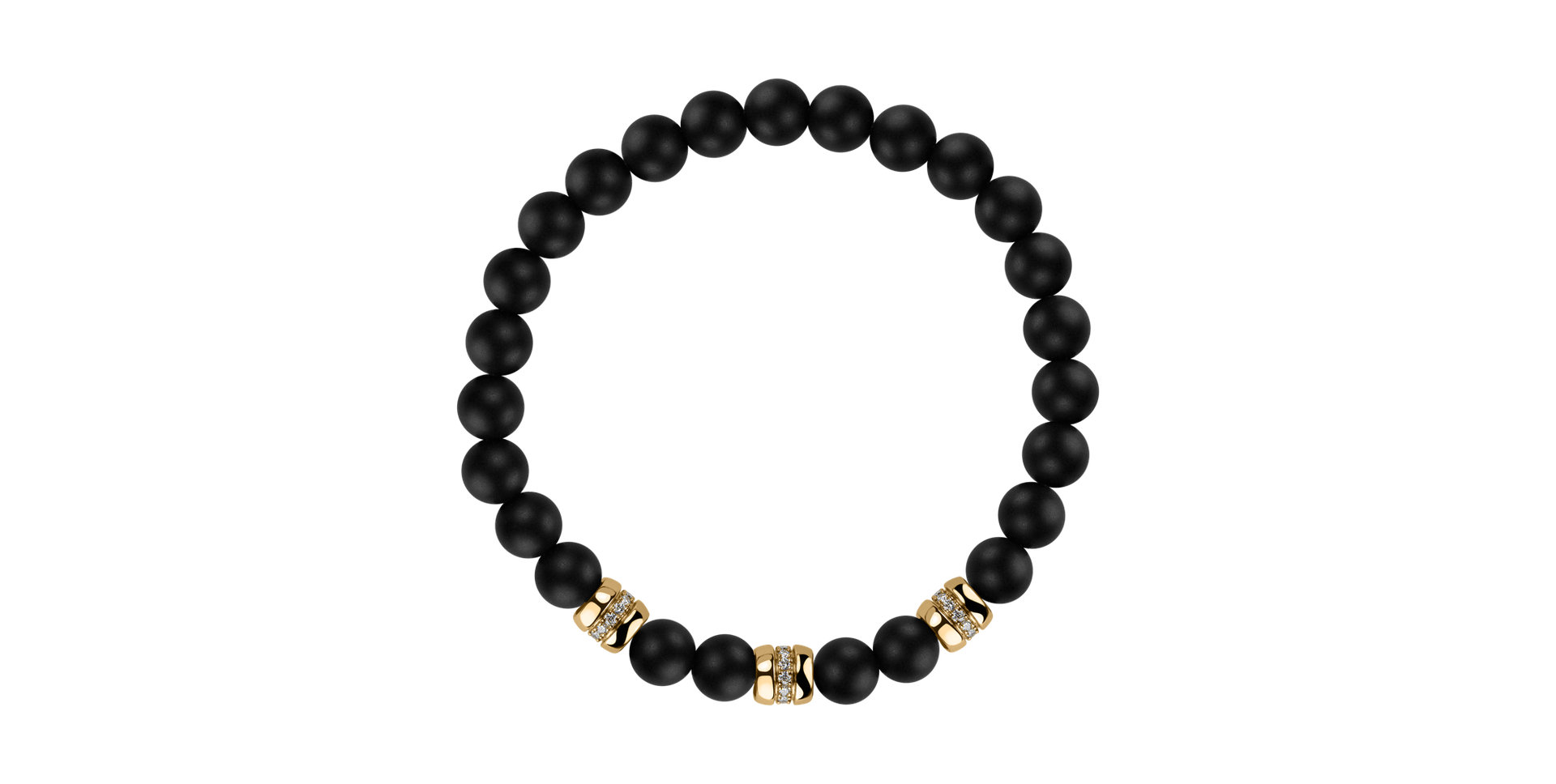 Náramok s diamantmi a achátmi Magic Jewel