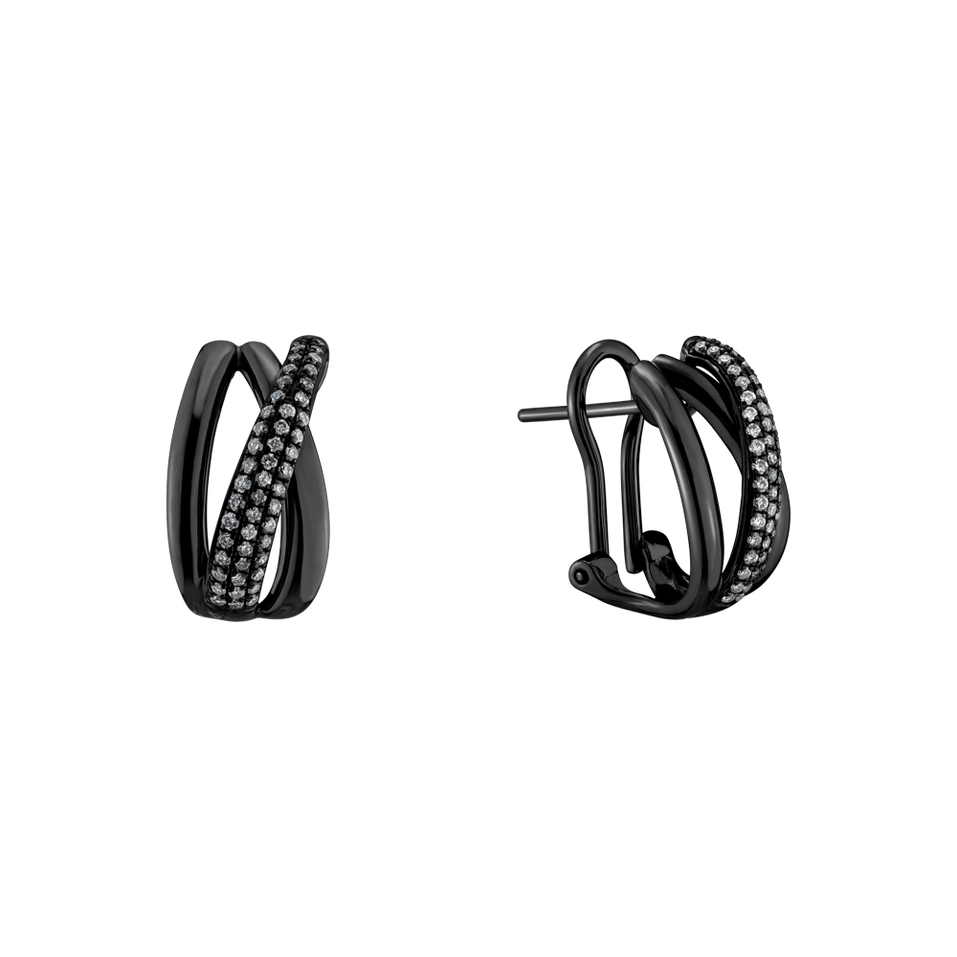 Náušnice s diamantmi Sunshine Streamer