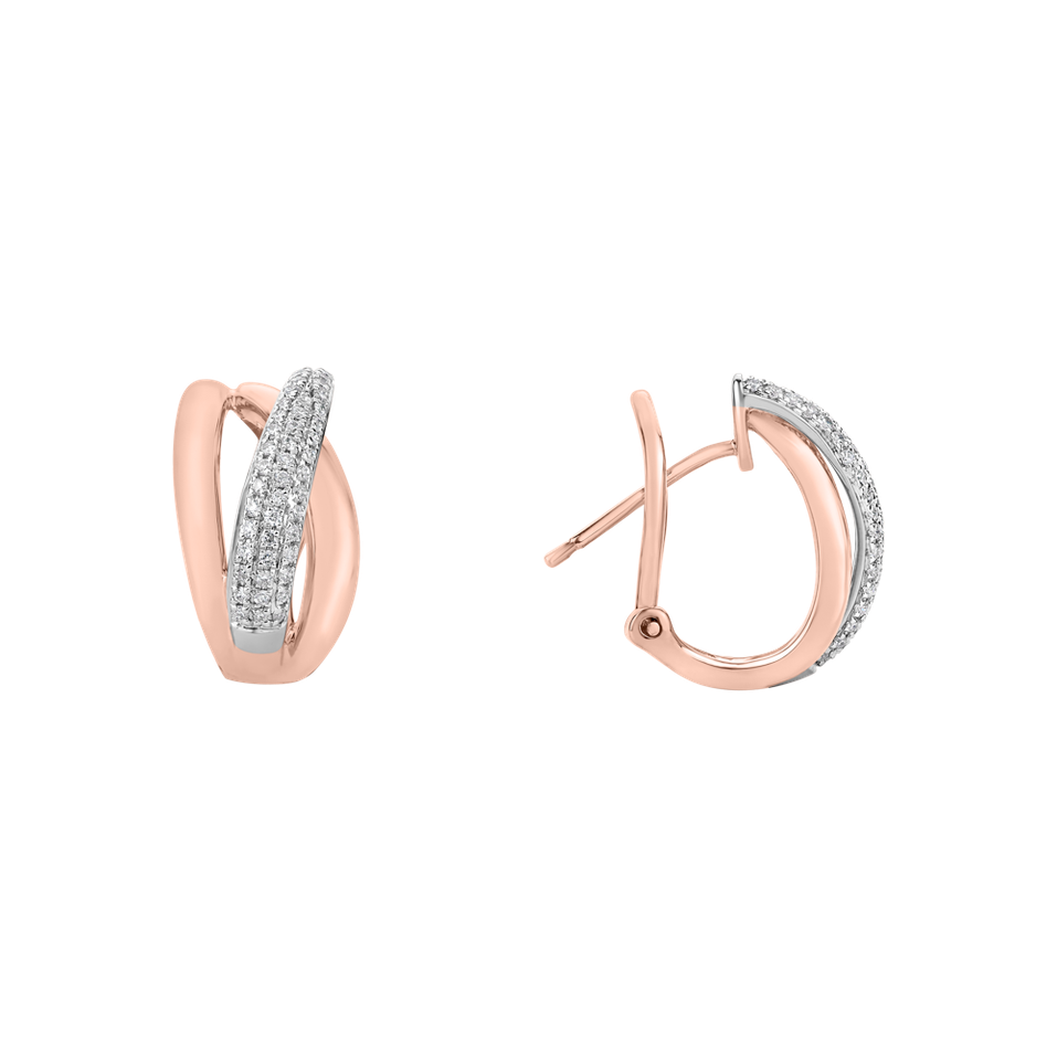 Náušnice s diamantmi Sunshine Streamer